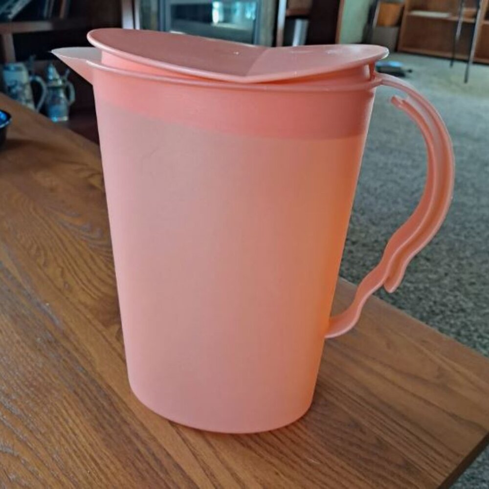 Tupperware Impressions 2.1 L Refrigerator Pitcher Orange